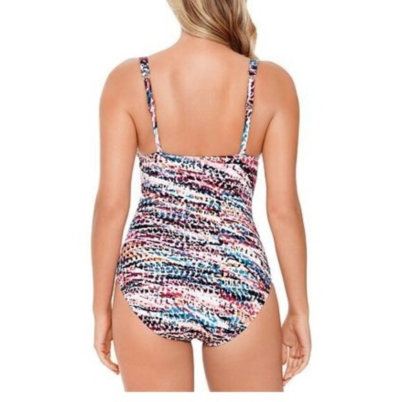 Swim Solutions Hot Rocks Tummy Control Swimsuit - Picture 2 of 9